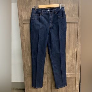 Basic Editions dark wash straight leg jeans size 6